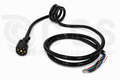 TR07PINT 7-Pin RV Style Trailer Coil Cable with Durable Polyurethane Jacket